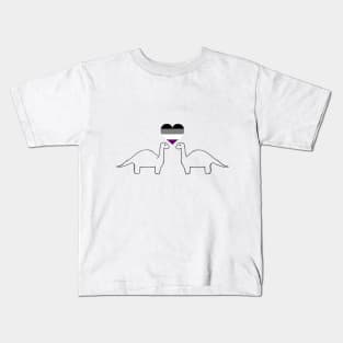 Asexual Dinos Kids T-Shirt